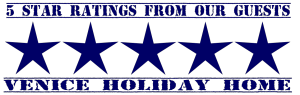 Reviews - The 5 star ratings of Venice Holiday Home
