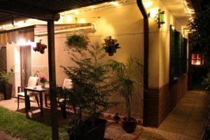 Privacy e relax di notte nella parte posteriore di Casa Vacanze Venezia